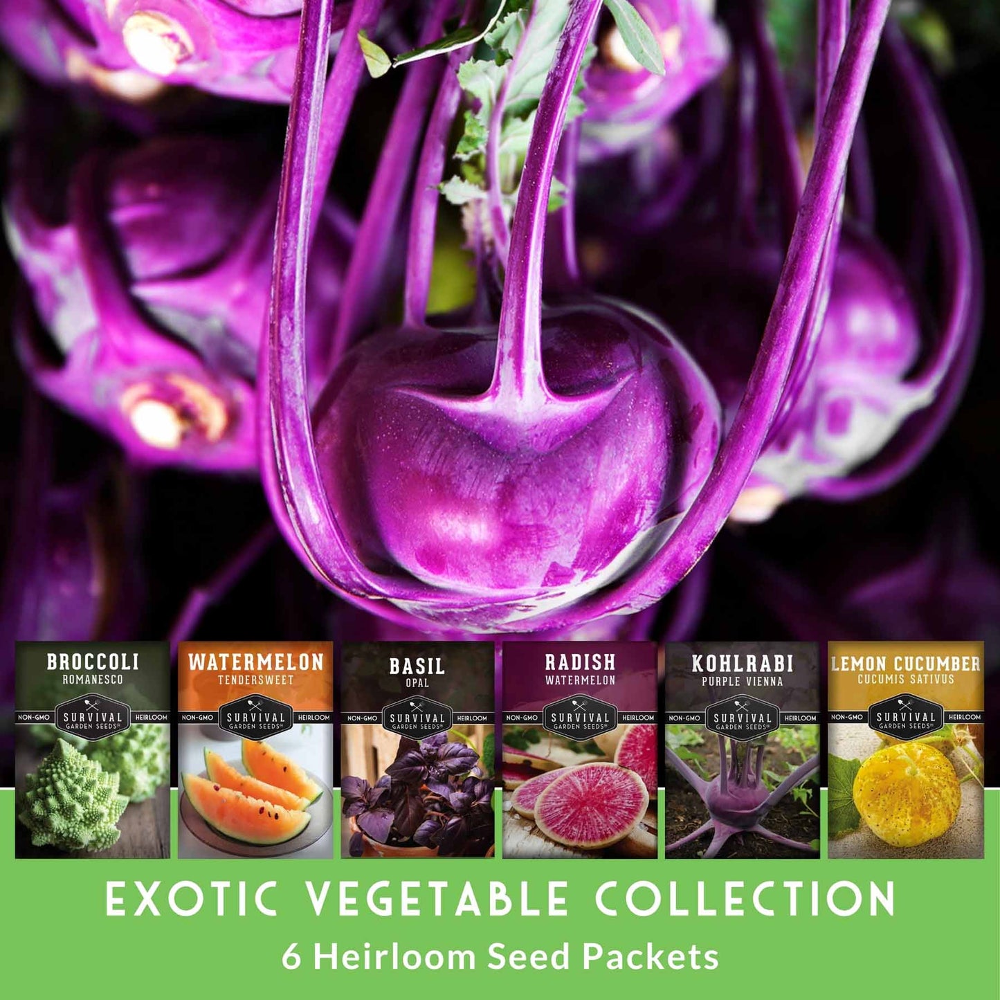 Rare Exotic Vegetable Seed Collection - Grow Something Unique in Your Garden