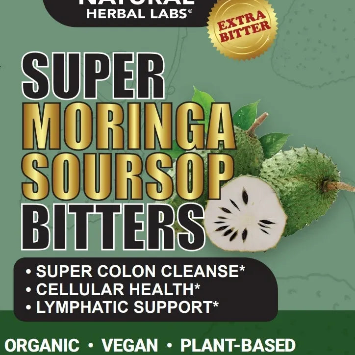 Organic Moringa + Soursop Liquid – Immune, Detox & Cell Support
