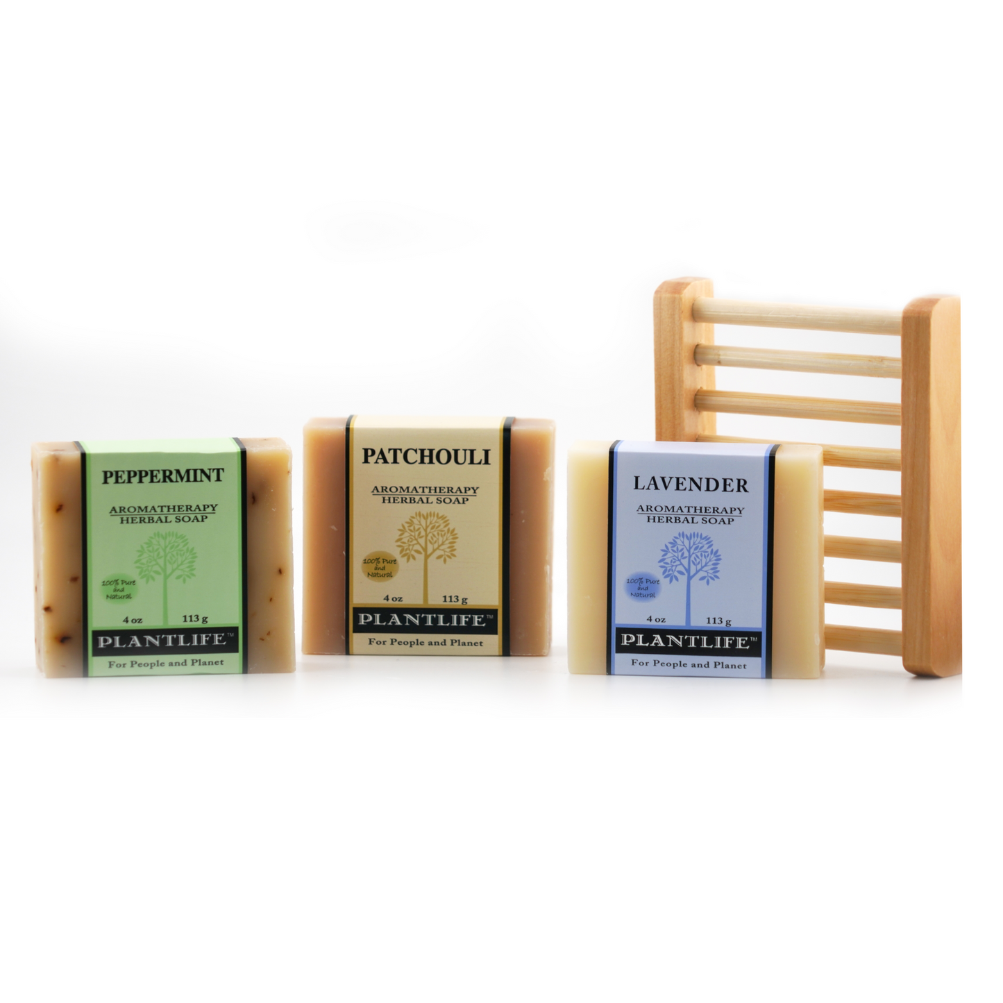 Starter Soap Bundle with a Wood Dish