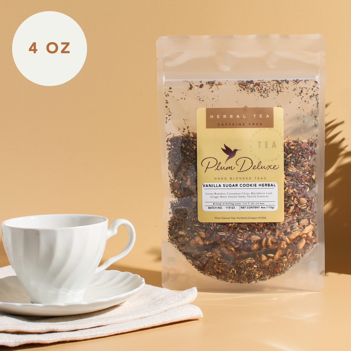 Vanilla Sugar Cookie Herbal Dessert Tea