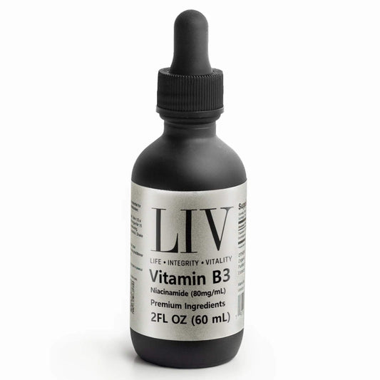 Vitamin B3 Niacin Liquid (Niacinamide 80mg, 60 servings)