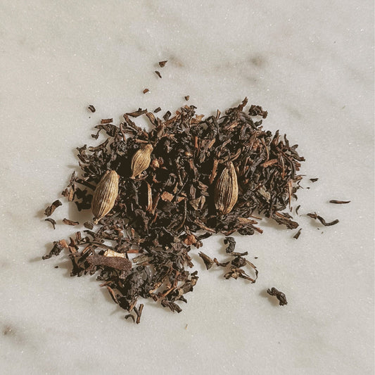 Green Chai with Orange Peel