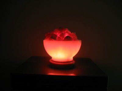 Himalayan Salt Lamp     Abundance Bowl
