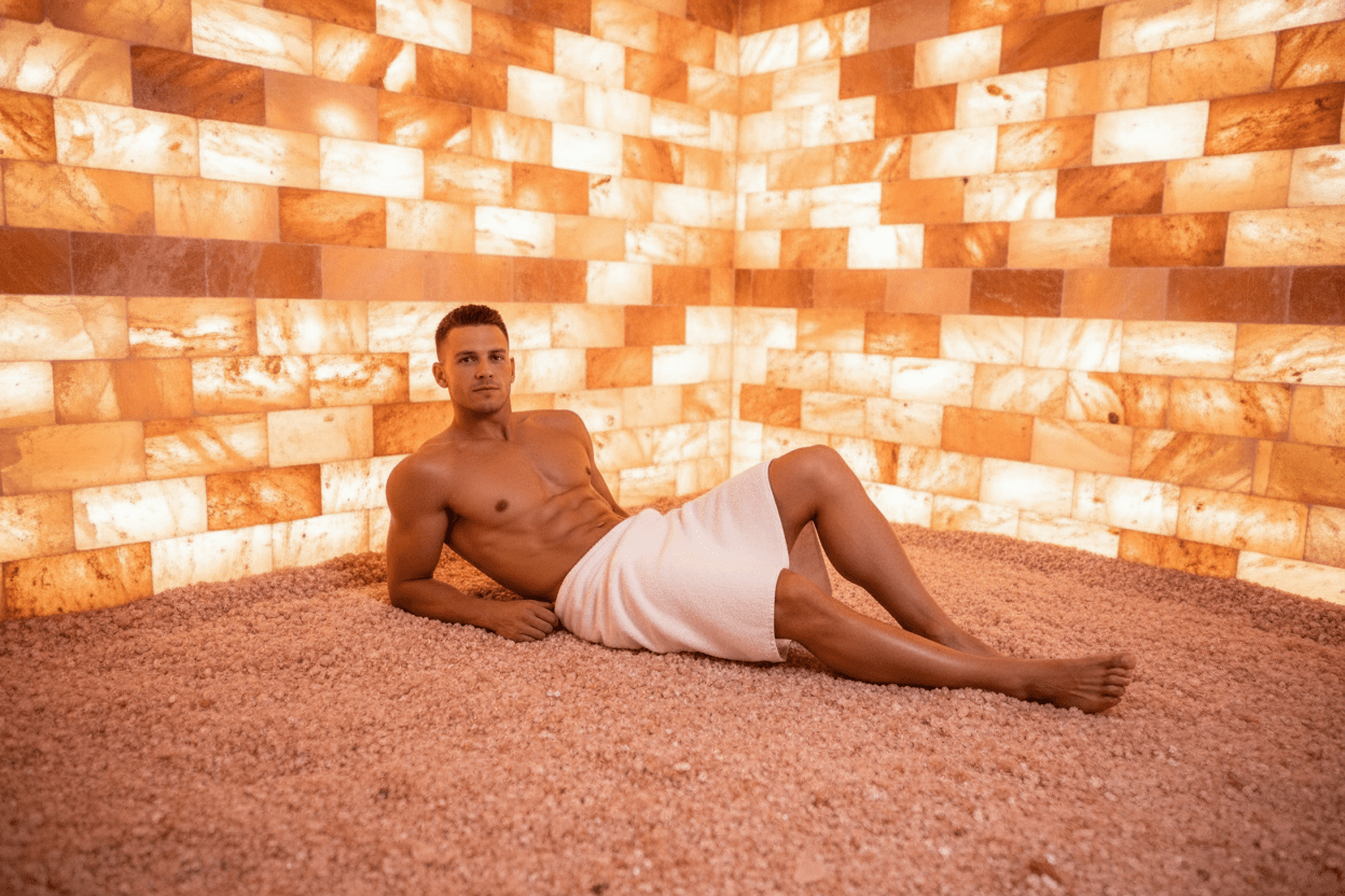 Himalayan Salt Room 8' x 8' Surface Area - 64 Sq feet