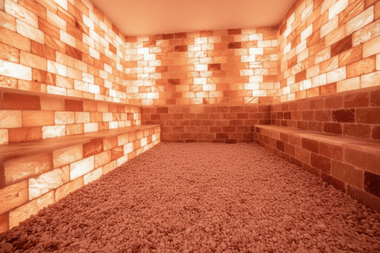 Himalayan Salt Sauna 8' x  4' Surface Area - 35 Sq feet