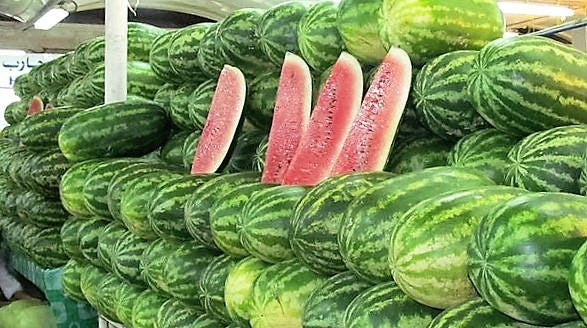 20 CAL SWEET Supreme WATERMELON Red Citrullus Lanatus 30 lb Melon Fruit Seeds