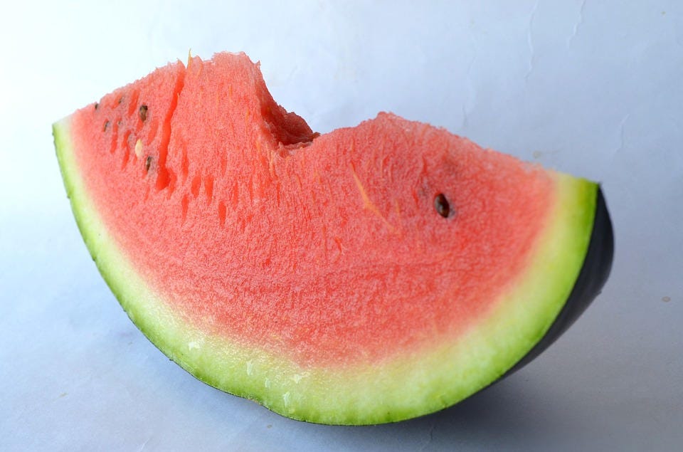 20 CAL SWEET Supreme WATERMELON Red Citrullus Lanatus 30 lb Melon Fruit Seeds