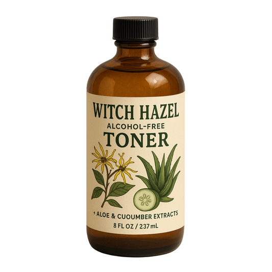 Witch Hazel Alcohol Free Toner Plus Aloe & Cucumber Extracts