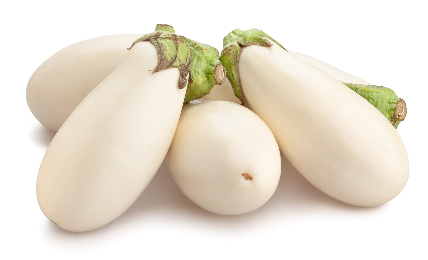 50 CASPER WHITE EGGPLANT Solanum Melongena Fruit / Vegetable Seeds