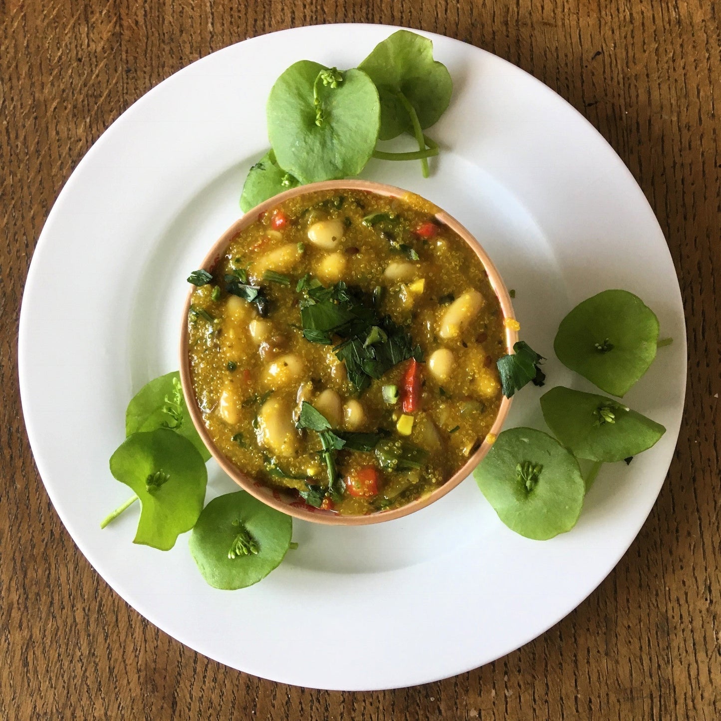 100 MINER'S LETTUCE Winter Purslane Spinach Claytonia Perfoliata Vegetable Seeds