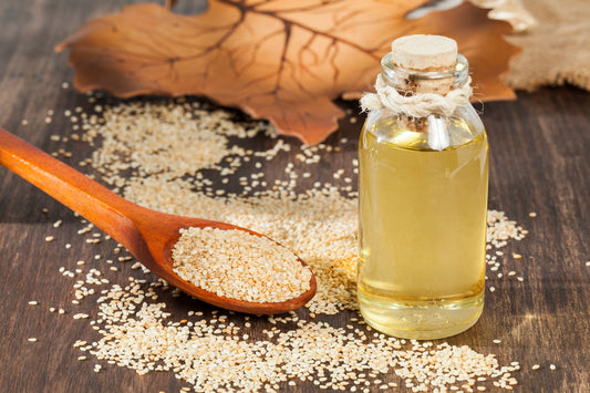 1500 Organic SESAME SEED Sesamum Indicum White Flower Vegetable Bread Seeds