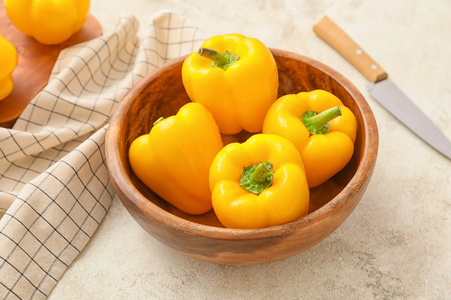 100 CANARY BELL PEPPER Sweet Yellow Capsicum Annuum Vegetable Seeds
