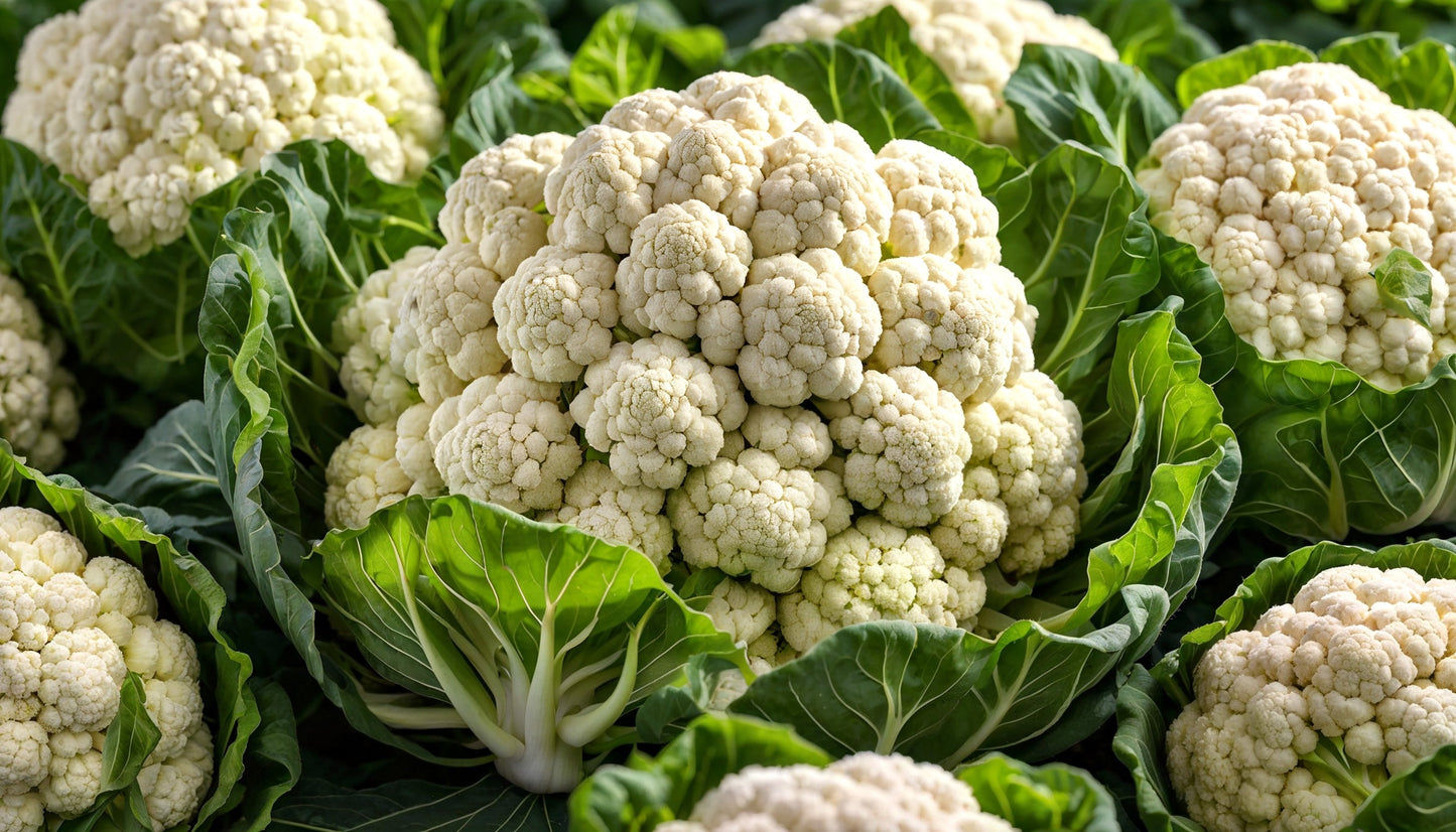 250 SNOWBALL SELFBLANCHING CAULIFLOWER White Brassica Oleracea Vegetable Seeds