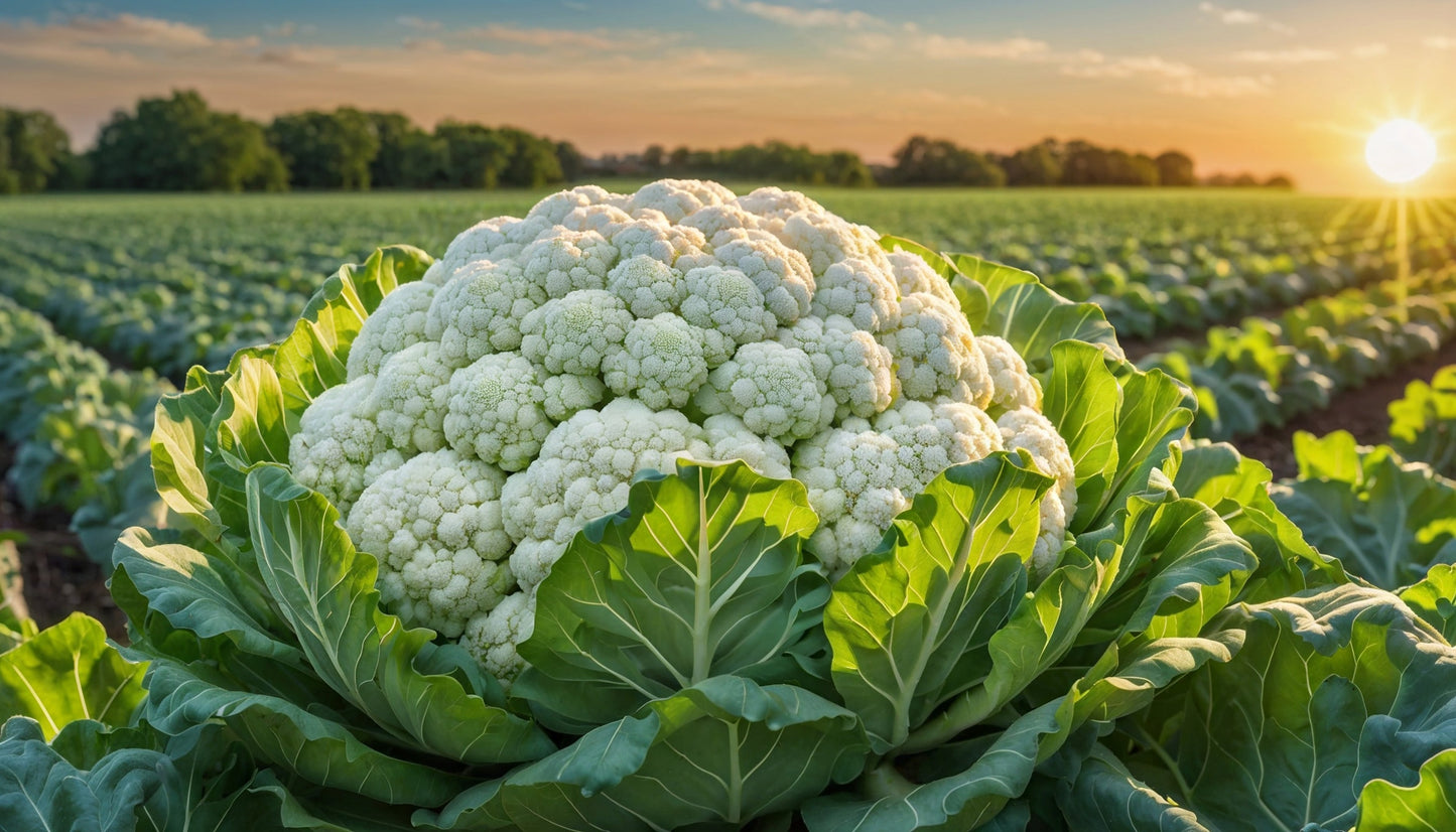 250 SNOWBALL CAULIFLOWER Brassica Oleracea Botrytis Vegetable Seeds