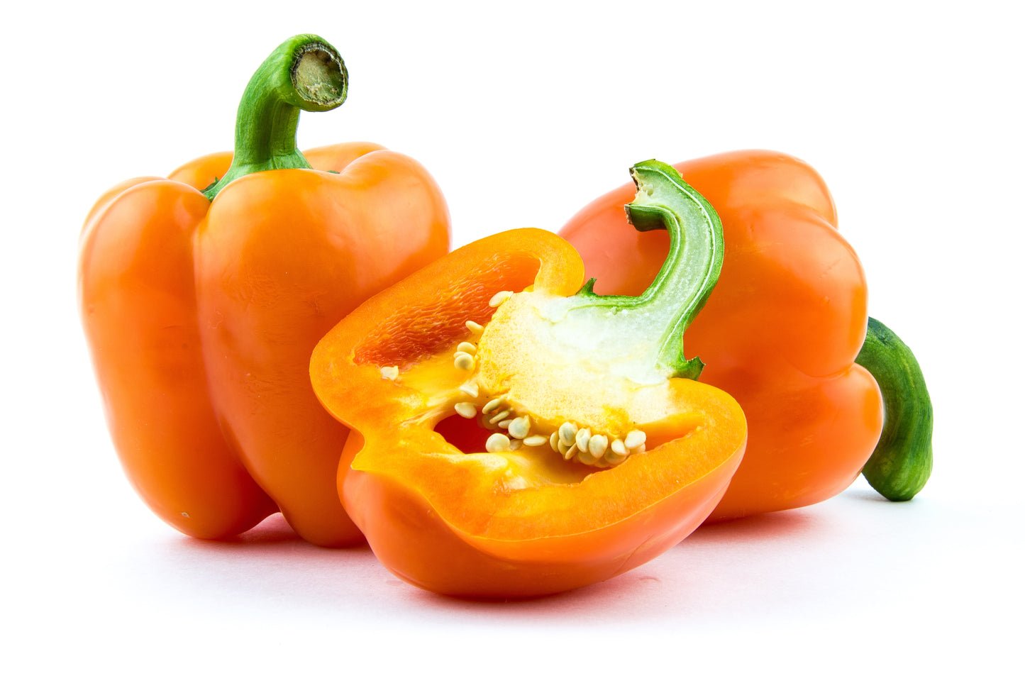 100 ORANGE King BELL PEPPER Sweet Capsicum Annuum Vegetable Seeds