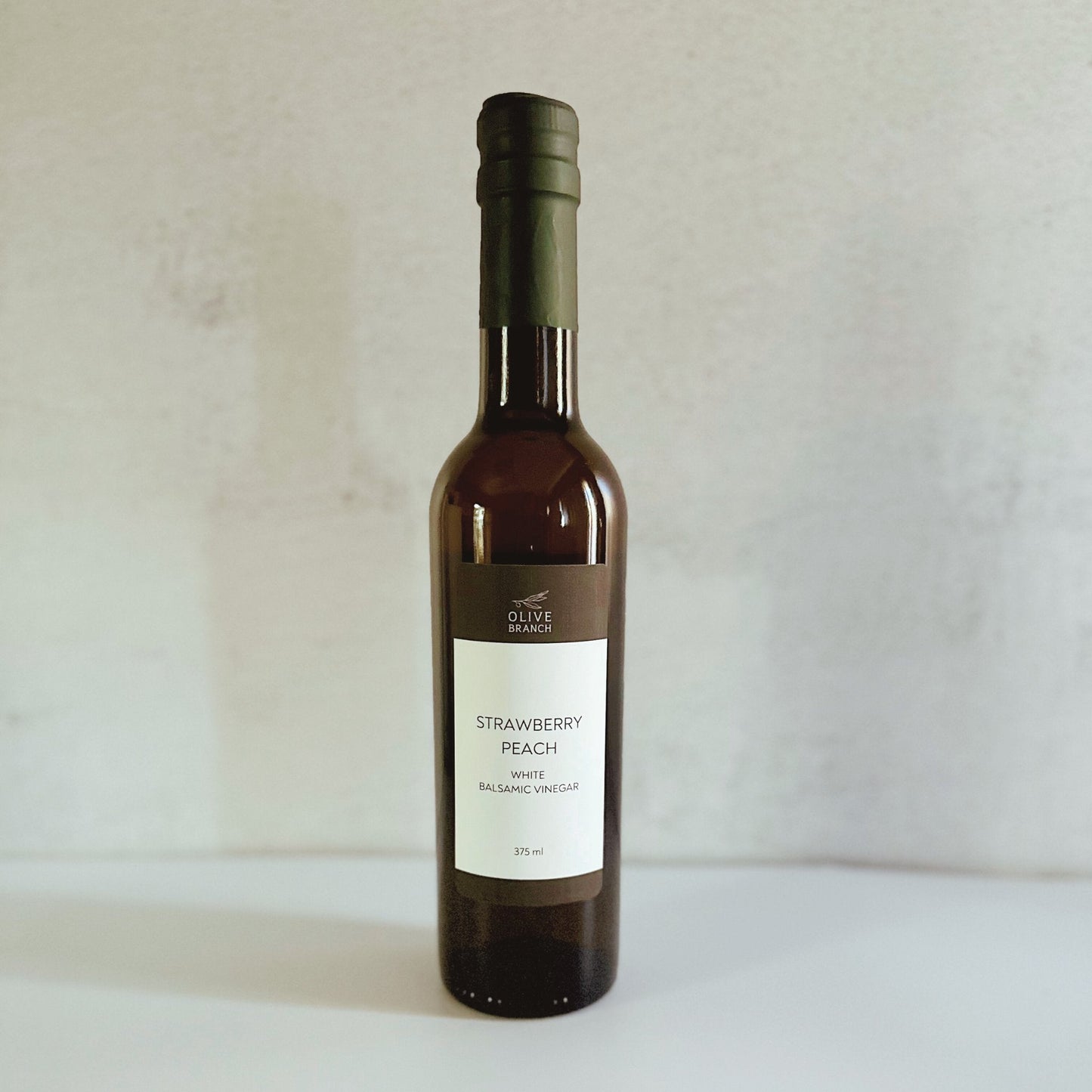 Strawberry Peach Aged White Balsamic Vinegar