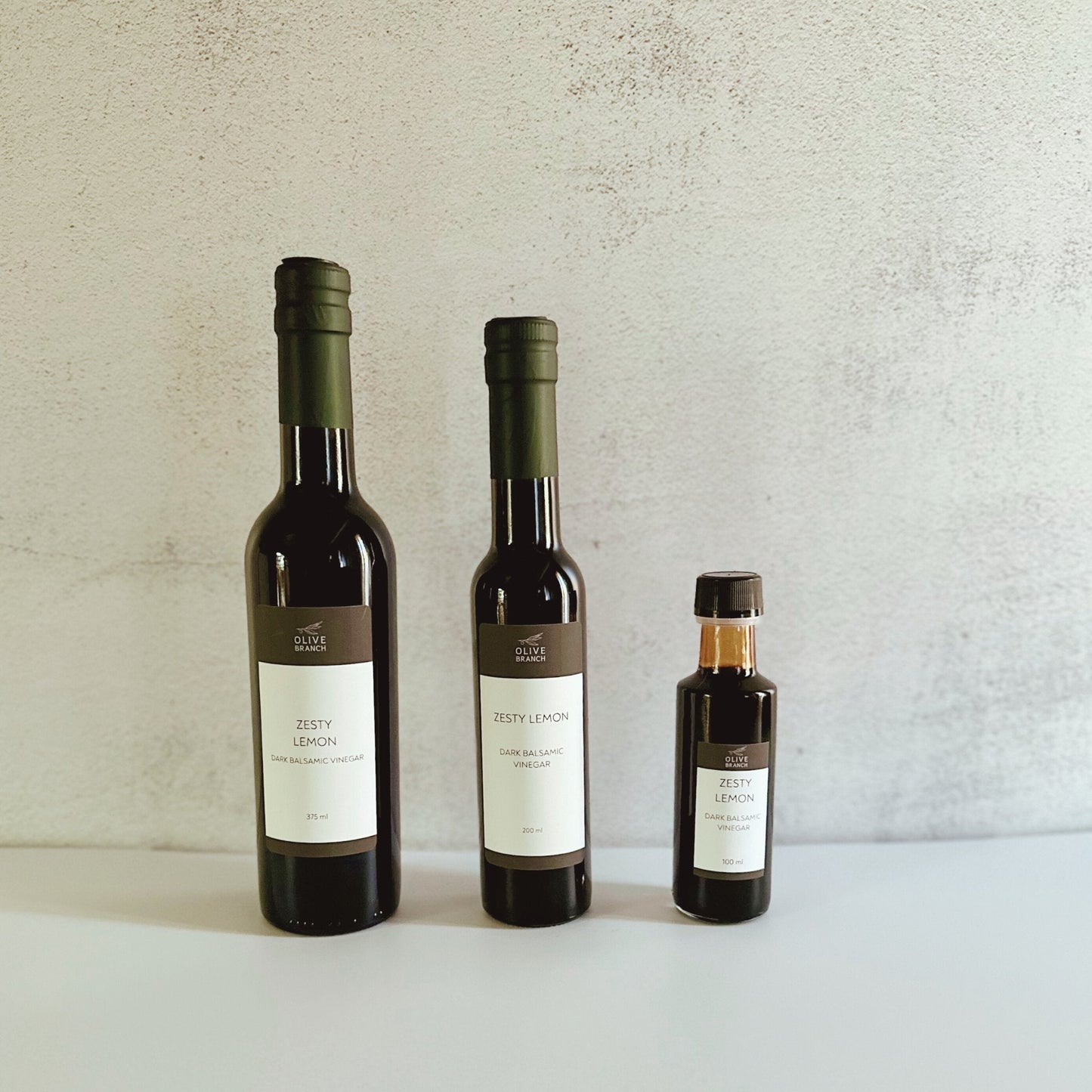 Zesty Lemon Aged Dark Balsamic Vinegar