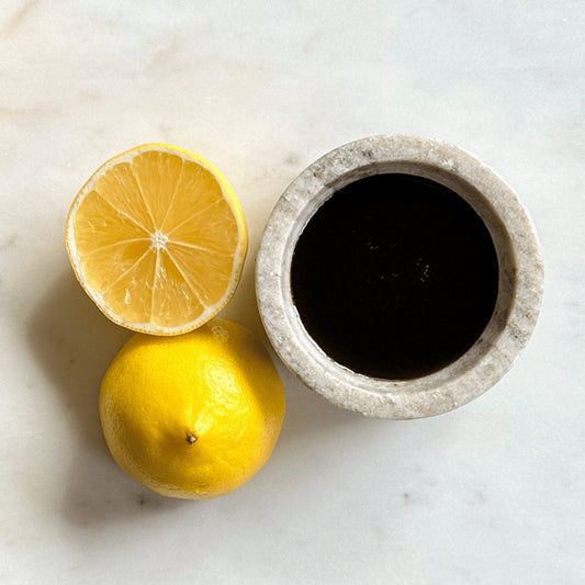 Zesty Lemon Aged Dark Balsamic Vinegar